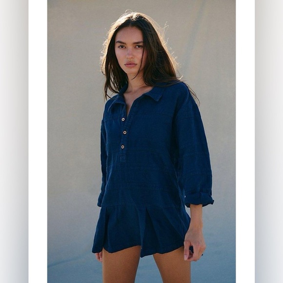 *NWT* Free People Beach Checkin In Mini Dress - Picture 4 of 6